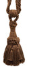 Hot Chocolate Decorative Tassel Tieback / 6 inch Tassel, 30 inch Spread (embrace) / Style# TBEMP6 Color: Sable Brown - E29
