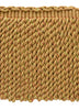 6 Inch Long Alpine Green, Pink, Off White/Pink/Green Bullion Fringe Trim / Style# BFEMP6 (21987) / Color: Picnic - W163 / Sold By the Yard