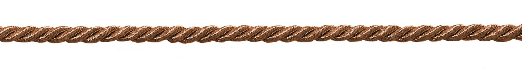 Small 3/16 inch Basic Trim Decorative Rope / Sold by The Yard / Style# 0316NL (8641) / Color: Terra Cotta - K50 - DecoPro