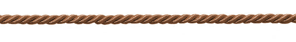 Small 3/16 inch Basic Trim Decorative Rope / Sold by The Yard / Style# 0316NL (8641) / Color: Terra Cotta - K50