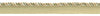 Small Multi colored Dawn, Parchment, Pebble, Ivory 3/16 inch Cord with Lip / Style# 0316MLT / Color: Pearl - PR11 / Sold by The Yard