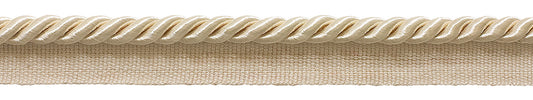 Medium 5/16 inch Basic Trim Lip Cord (Natural), Sold by The Yard , Style# 0516S Color: NATURAL - A2 - DecoPro