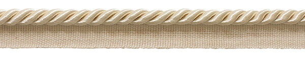 Medium 5/16 inch Basic Trim Lip Cord (Natural), Sold by The Yard , Style# 0516S Color: NATURAL - A2