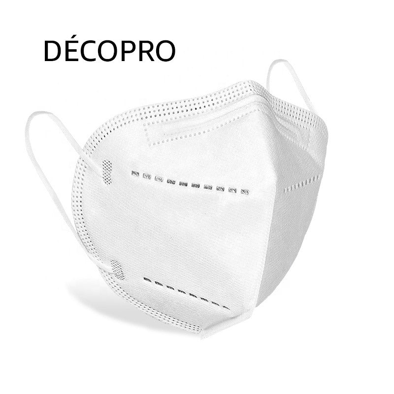 10 pieces Disposable KN95 Face Masks, Mouth and Nose Safety Protection - DecoPro