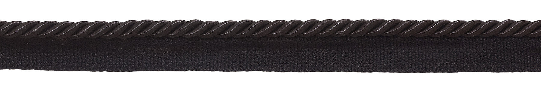 16 Yard Value Pack of 3/16 inch (.5cm) / Basic Trim Lip Cord / Style# 0316S (21976), Color: Black - K9 (49 Ft / 14.6M) - DecoPro