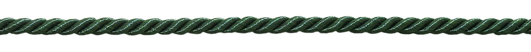 Small 3/16 inch Basic Trim Decorative Rope (Hunter Green), Sold by The Yard , Style# 0316NL Color: Hunter Green - G10 - DecoPro