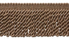 3 inch Long DARK SAND Bullion Fringe Trim, Style# BFS3 Color: A8, Sold By the Yard