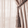 Set of 2 Elegant Olive Green Curtain & Drapery Tassel Tieback / 8 1/2 Inch Tassel, 30 Inch Spread (embrace) / Style# TBC085 (8368) / Color: 9628