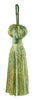 Ocean Blue, Spring Green, Pale Yellow, Alpine Green, Gulf Petite Multi-colored Key Tassel / 3 inches long Tassel with 1 inch loop / Princess Collection / Style# BT3 (11309) Color: Summer Daze - PR17