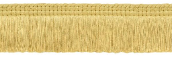Coin Gold Duke Collection Brush Fringe Trim / Thick, Luxuriant 2