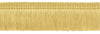 Coin Gold Duke Collection Brush Fringe Trim / Thick, Luxuriant 2