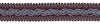 9 Yard Value Pack - Brown, Light Blue Baroque Collection Gimp Braid 1-1/4 inch Style# 0125BG Color: MOCHA ICE - 24B (27 Ft / 8 Meters)