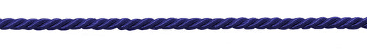 54 Yard Package of Small 3/16 inch Basic Trim Decorative Rope / Style# 0316NL / Color: Ultramarine Blue - J4 (162 Feet / 49.4 Meters) - DecoPro