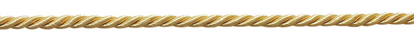 54 Yard Package of Small 3/16 inch Light Gold, Basic Trim Decorative Rope, Style# 0316NL Color: Light GOLD - B7 (164 Feet / 50 Meters)