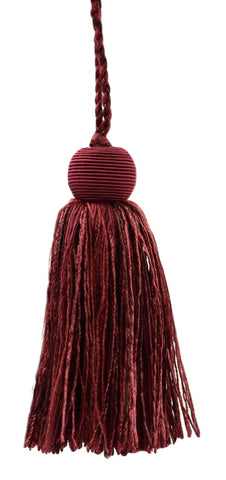 Decorative 4 inch Tassel / Rust, Brick Red / Veranda Collection / Style# VTS / Color: Rusty Brick - VNT22, Sold Individually