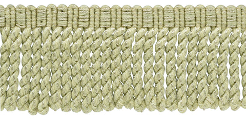 18 Yard Package / 3 Inch Long / Sandstone Light Beige Knitted Bullion Fringe Trim / Style# BFSCR3 / Color: A10 - Sandstone Light Beige (15 Ft / 4.6 Meters)
