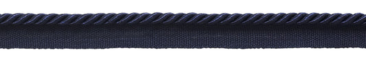16 Yard Value Pack of 3/16 inch (.5cm) / Basic Trim Lip Cord / Style# 0316S (21976), Color: Dark Navy Blue - J3 (49 Ft / 14.6M) - DecoPro
