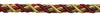 27 Yard Package of Large WINE GOLD Baroque Collection 7/16 inch Decorative Cord Without Lip Style# 716BNL Color: AUTUMN LEAVES - 5716 (25 Meters / 81 Ft.)
