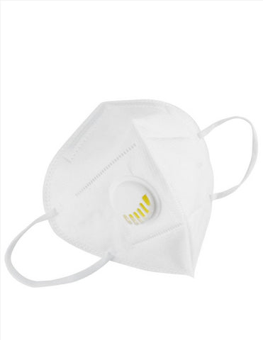 Disposable Face Mask with Breathing Valve, Mouth and Nose Safety Protection