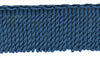 3 Inch Long French Blue Bullion Fringe Trim / Style# BFEMP3 (21927) / Color: M45 / Sold By the Yard