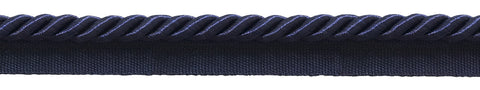 10 Yard Value Pack of Medium 5/16 inch Basic Trim Lip Cord, Style# 0516SPK Color: DARK Dark Navy Blue - J3 (30 Ft / 9.1 Meters)