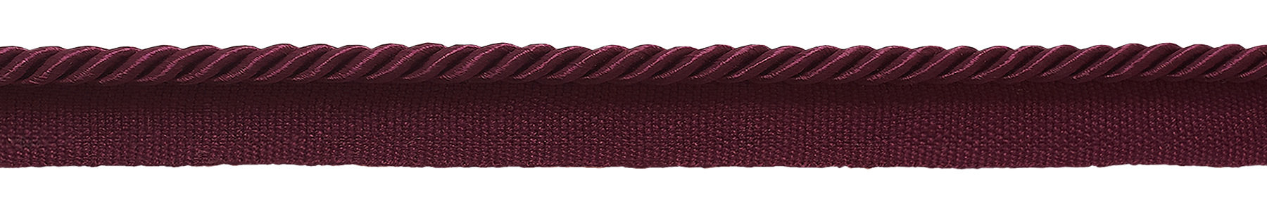 Small 3/16 inch Burgundy, Basic Trim Lip Cord, Sold by The Yard , Style# 0316S Color: RUBY - E10 - DecoPro