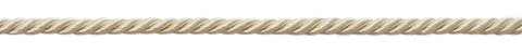 Small 3/16 inch Ivory / Ecru Basic Trim Decorative Rope, Sold by The Yard , Style# 0316NL Color: NATURAL - A2
