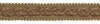 Light Bronze, Olive Green, Terracotta Baroque Collection Gimp Braid 1-1/4 inch Style# 0125BG Color: CHAPARRAL - 5615 (Sold by The Yard)