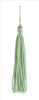 Set of 10 PALE JADE Chainette Tassel, 4 Inch Long with 1 Inch Loop, Basic Trim Collection Style# RT04 Color: PALE JADE GREEN - G12